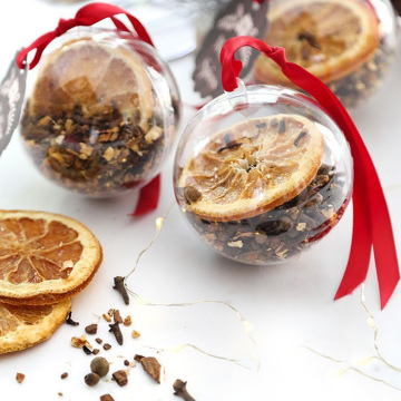 Елочный шар с чаем